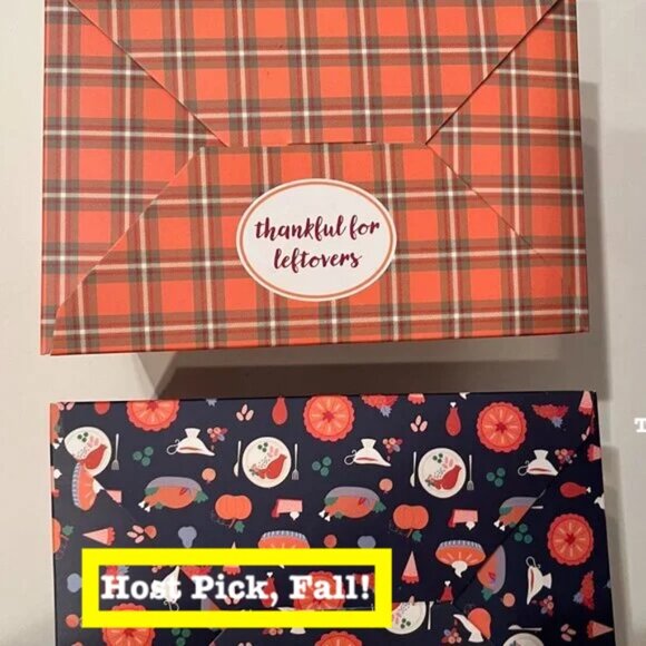 Thanksgiving Leftover Paper Boxes Set of 12 by Bonus & Sparkles (new/x) - Picture 1 of 13